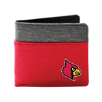 Wholesale Louisville Cardinals Pebble BiFold Wallet LRED