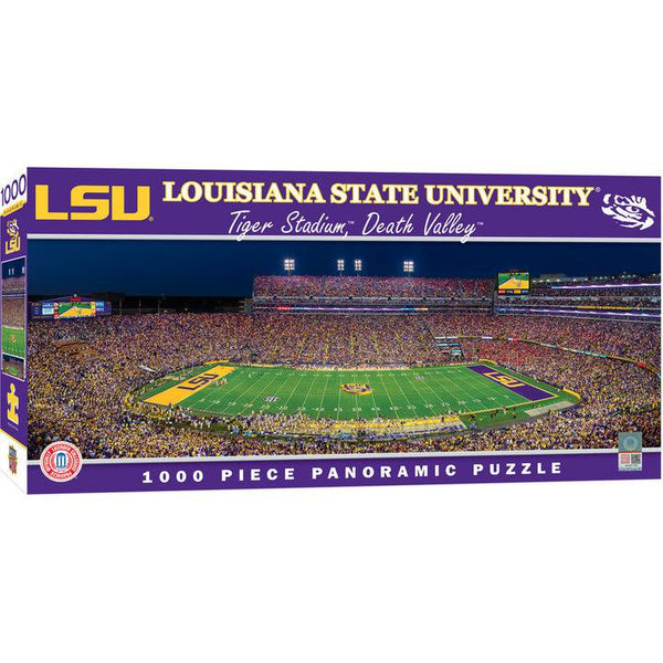 Wholesale LSU Tigers - 1000 Piece Panoramic Jigsaw Puzzle