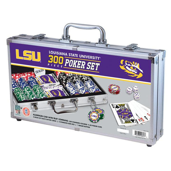 Wholesale LSU Tigers 300 Piece Poker Set