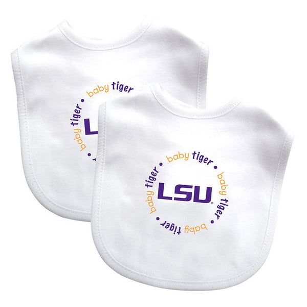 Wholesale LSU Tigers - Baby Bibs 2-Pack