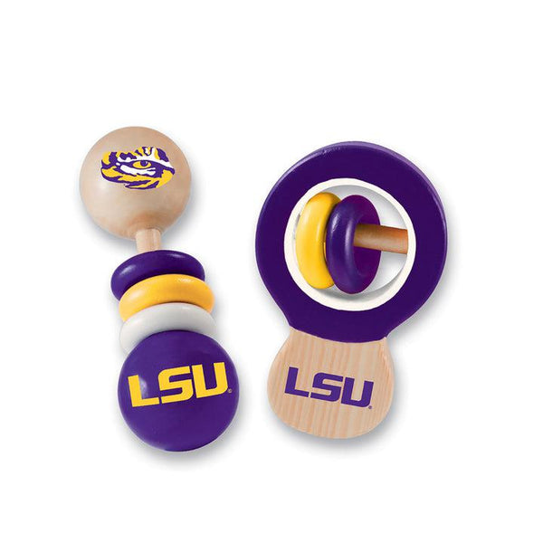 Wholesale LSU Tigers - Baby Rattles 2-Pack