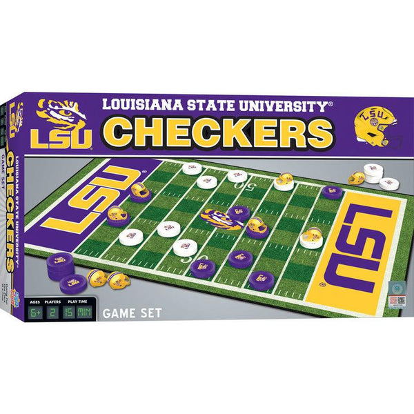 Wholesale LSU Tigers Checkers Board Game