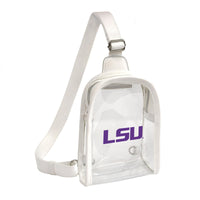 Wholesale LSU Tigers Clear Mini Sling