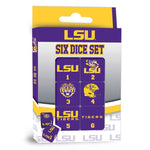 Wholesale LSU Tigers Dice Set - 19mm