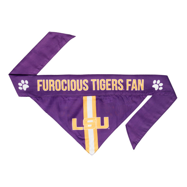 Wholesale LSU Tigers Pet Bandana - Assorted Sizes