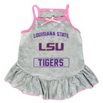 Wholesale LSU Tigers Pet Dress Grey Type - Assorted Sizes