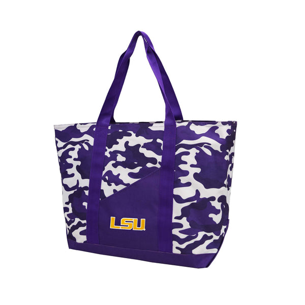 Wholesale LSU Tigers Super-Duty Camo Tote PURP