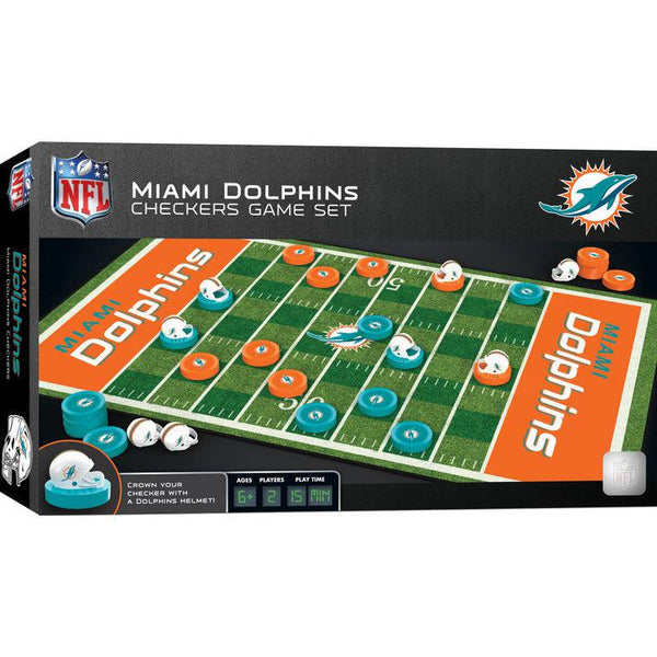 Wholesale Miami Dolphins Checkers Board Game