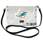 Wholesale Miami Dolphins Clear Envelope Purse STRAP