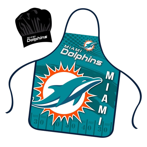 Wholesale Miami Dolphins NFL / APR001 - Aprons Chef Hats