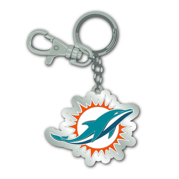 Wholesale Miami Dolphins NFL / KEY001 - Zamac Keytags