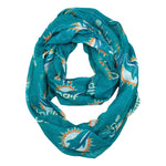 Wholesale Miami Dolphins Sheer Infinity Scarf