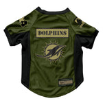 Wholesale Miami Dolphins Valor Pet Stretch Jersey