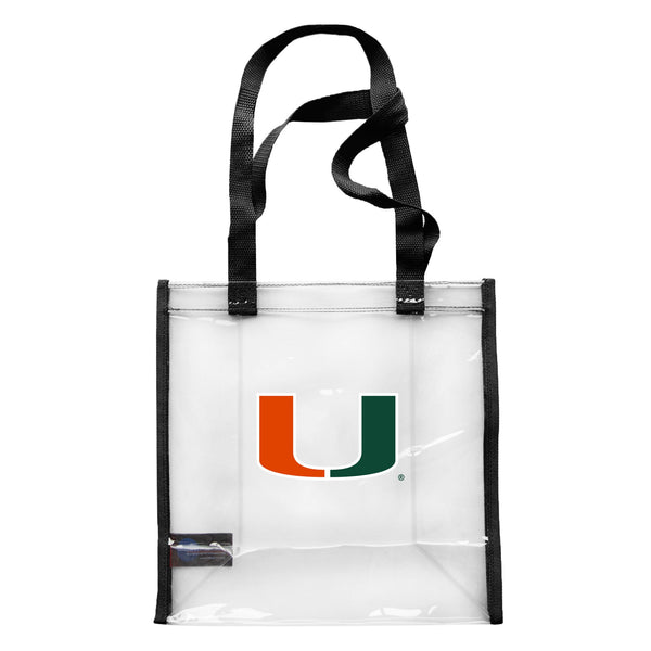 Wholesale Miami Hurricanes Clear Advantage Tote