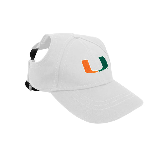 Wholesale Miami Hurricanes Pet Baseball Hat - Assorted Sizes