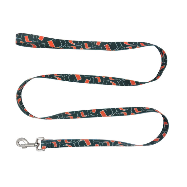 Wholesale Miami Hurricanes Pet Team Lead - Assorted Sizes