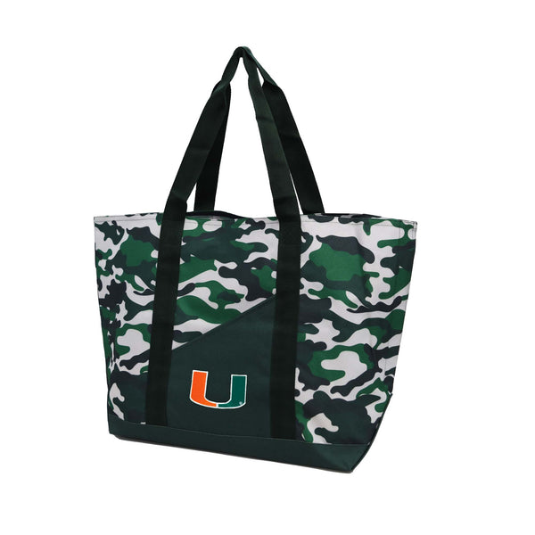 Wholesale Miami Hurricanes Super-Duty Camo Tote GREN