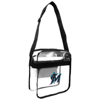 Wholesale Miami Marlins Clear Carryall Crossbody