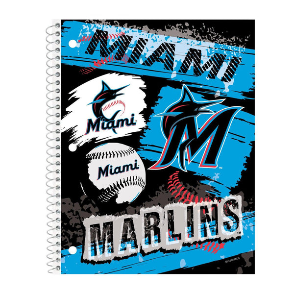 Wholesale Miami Marlins MLB / NTB003 - Spiral Notebooks