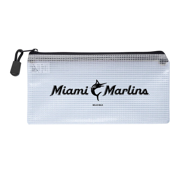 Wholesale Miami Marlins MLB / PBG002 - Clear Zippered Bags