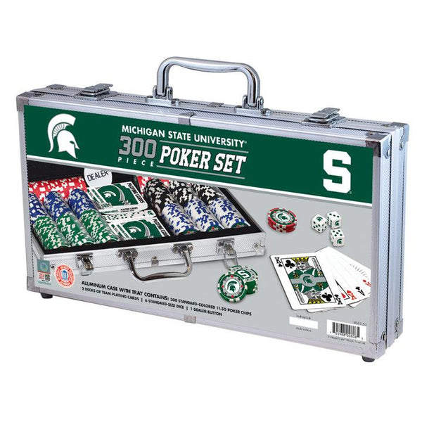 Wholesale Michigan State Spartans 300 Piece Poker Set