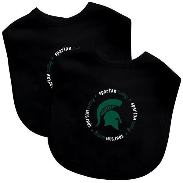 Wholesale Michigan State Spartans - Baby Bibs 2-Pack