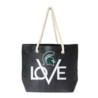 Wholesale Michigan State Spartans Love Tote