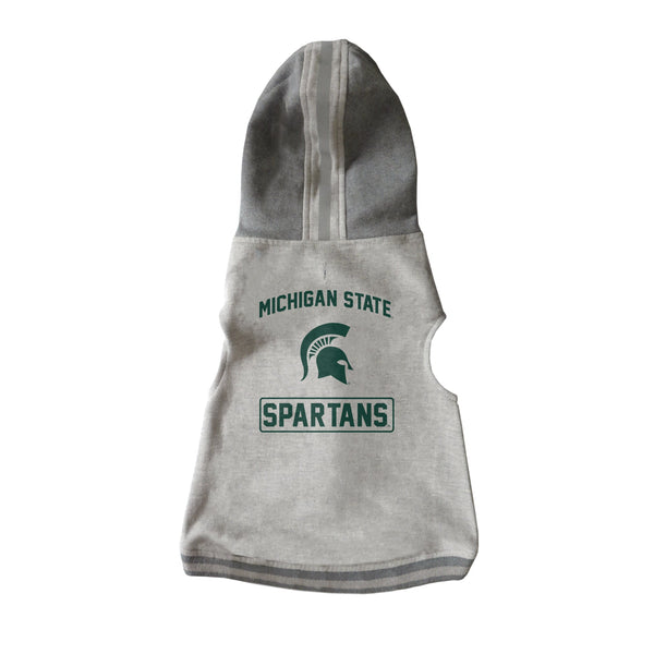 Wholesale Michigan State Spartans Pet Hooded Crewneck Type TC