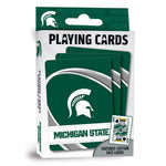 Wholesale Michigan State Spartans Playing Cards - 54 Card Deck