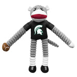 Wholesale Michigan State Spartans Team Sock Monkey Pet Toy Football