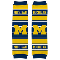 Wholesale Michigan Wolverines Baby Leg Warmers