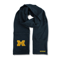 Wholesale Michigan Wolverines Jimmy Bean 4 in 1 Scarf NAVY