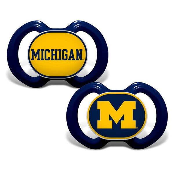 Wholesale Michigan Wolverines - Pacifier 2-Pack