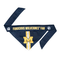 Wholesale Michigan Wolverines Pet Bandana - Assorted Sizes