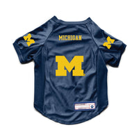 Wholesale Michigan Wolverines Pet Stretch Jersey - Assorted Sizes