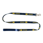 Wholesale Michigan Wolverines Premium Pet Lead - Assorted Sizes