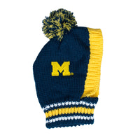 Wholesale Michigan Wolverines Team Pet Knit Hat - Assorted Sizes