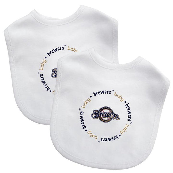 Wholesale Milwaukee Brewers - Baby Bibs 2-Pack