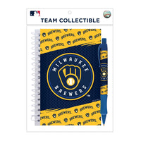 Wholesale Milwaukee Brewers MLB / NBP008-KT - 5x7Notebook Pen Sets /