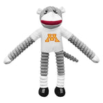 Wholesale Minnesota Golden Gophers Team Sock Monkey Pet Toy