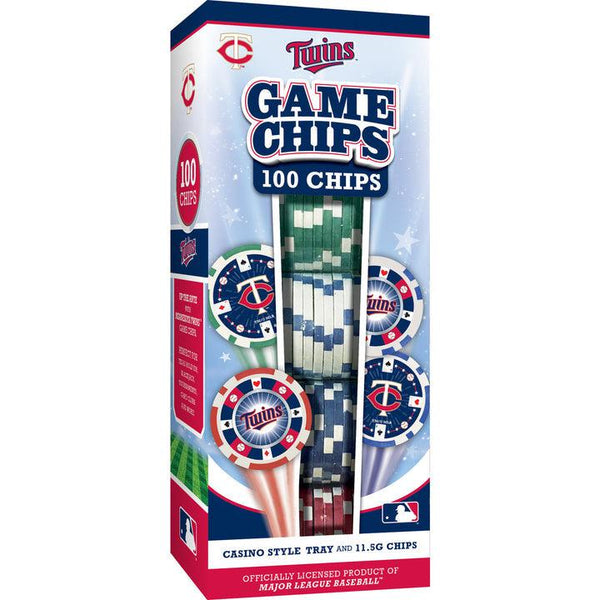 Wholesale Minnesota Twins 100 Piece Poker Chips