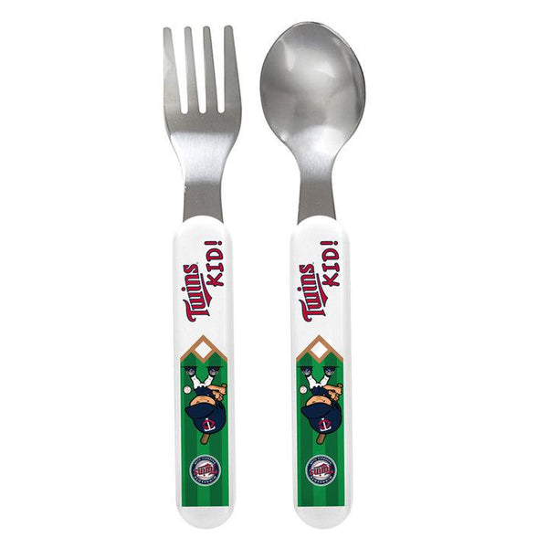 Wholesale Minnesota Twins - Baby Fork & Spoon Set