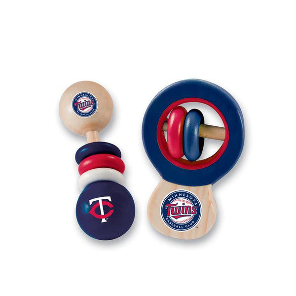 Wholesale Minnesota Twins - Baby Rattles 2-Pack