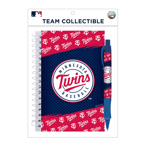 Wholesale Minnesota Twins MLB / NBP008-KT - 5x7Notebook Pen Sets /