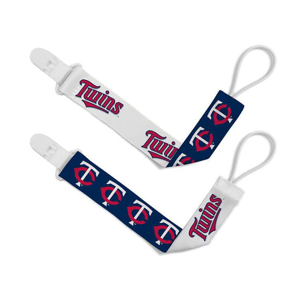 Wholesale Minnesota Twins - Pacifier Clip 2-Pack