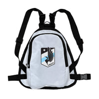 Wholesale Minnesota United Pet Mini Backpack WHTE M