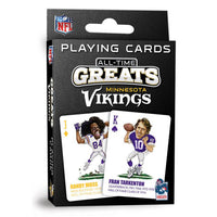 Wholesale Minnesota Vikings All-Time Greats Playing Cards - 54 Card Deck