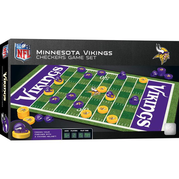 Wholesale Minnesota Vikings Checkers Board Game