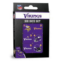 Wholesale Minnesota Vikings Dice Set - 19mm