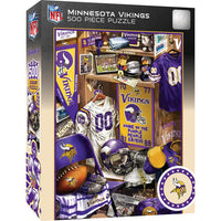 Wholesale Minnesota Vikings - Locker Room 500 Piece Jigsaw Puzzle